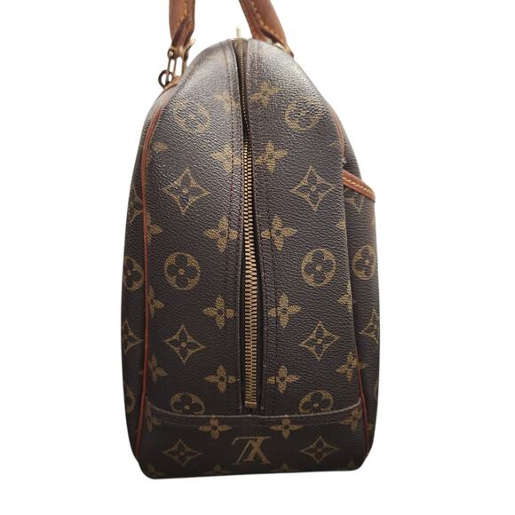 Authentic Vintage Louis Vuitton Deauville Bag Monogram Canvas 90s Retro Luxury - Picture 3 of 16